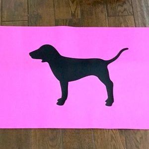 Pink yoga mat
